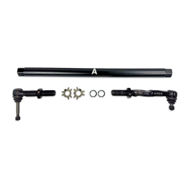 Apex Chassis - Heavy Duty DOM Steel Drag Link Assembly Fits: 05-16 F250/F350 Super Duty Apex Chassis