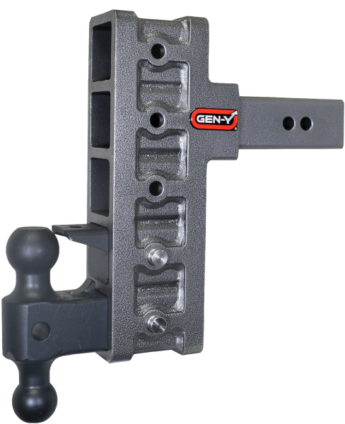 Gen Y Hitch - Mega Duty 2.5 Inch Offset Shank 3 Inch Rise, 9 Inch Drop 3K TW 21K Hitch & GH-061 Dual-Ball & GH-062 Pintle Lock Gen Y Hitch