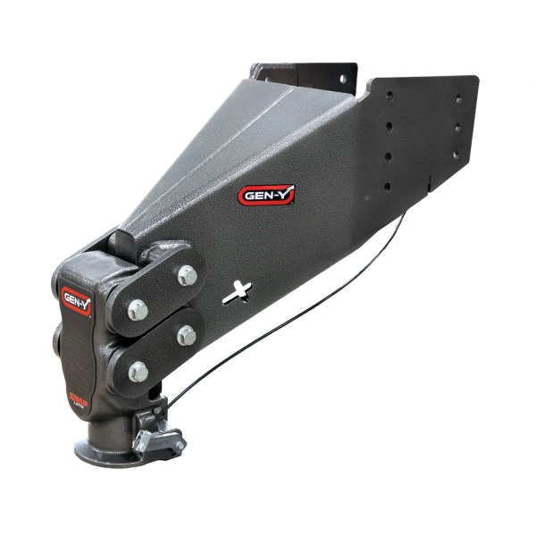 Gen Y Hitch - Executive Torsion Flex SpLatch Rhino Fifth Wheel Pin Box Replacement with Gooseneck 2 5/16 Inch Coupler 3.5K 6.5K pin weight range 30K Towing Gen Y Hitch