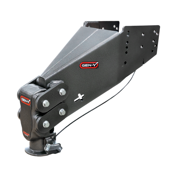 Gen Y Hitch - Executive Torsion Flex Auto Latch Fifth Wheel to Gooseneck 2 5/16 Inch Coupler 3.5K 6.5K pin weight range 30K Towing Gen Y Hitch