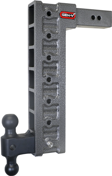 Gen Y Hitch - Mega Duty 2.5 Inch Shank 18 Inch Drop 3K TW 21K Hitch & GH-061 Dual-Ball & GH-0101 Stabilizer Kit Gen Y Hitch