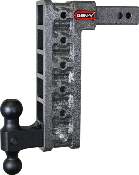 Gen Y Hitch - Mega Duty 2 Inch Shank 12.5 Inch Drop 2K TW 16K Hitch & GH-051 Dual-Ball (Stabilizer Kit Recommended:GH-0100) Gen Y Hitch