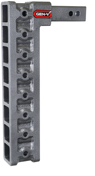 Gen Y Hitch - Mega Duty 2 Inch Shank 17.5 Inch Drop 2K TW 16K Hitch & GH-0100 Stabilizer Kit Gen Y Hitch