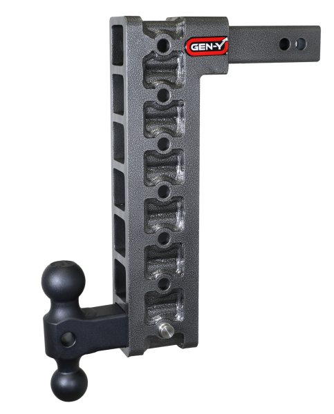 Gen Y Hitch - Mega Duty 2 Inch Shank 15 Inch Drop 1.5K TW 10K Hitch & GH-031 Dual-Ball (Stabilizer Kit Recommended:GH-0100) Gen Y Hitch