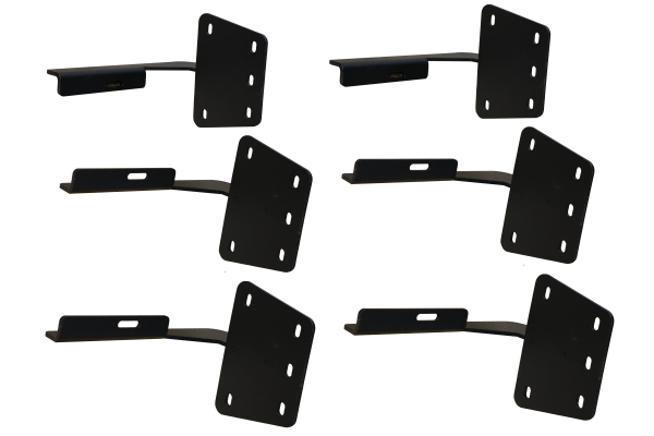 Gen Y Hitch - Running Board Brackets Only Fits Ram 1500 (2019-2024) Crew Cab RS & CS (Does not fit Ram Classic) Gen Y Hitch