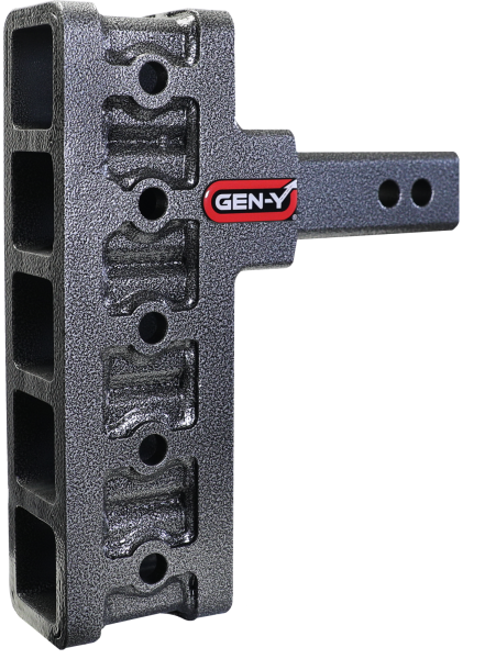 Gen Y Hitch - Mega Duty 2 Inch Offset Shank 2.5 Inch Rise 7.5 Inch Drop 2K TW 16K Hitch Only Gen Y Hitch