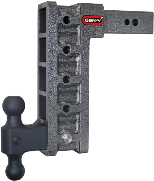 Gen Y Hitch - Mega Duty 2.5 Inch Shank 12 Inch Drop 3.5K TW 32K Hitch & GH-0161 Dual-Ball Gen Y Hitch