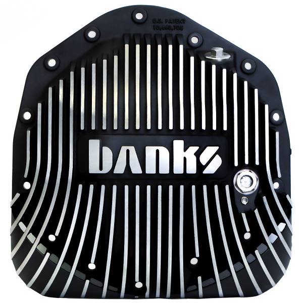 Banks Power - Ram-Air Differential Cover Kit Satin Black/Machined w/Hardware 01-19 Chevy/GMC 03-24 Ram with AAM 11.5 Inch or 11.8 Inch 14 Bolt Rear Axle Banks Power