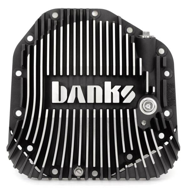 Banks Power - Ram-Air Differential Cover Kit Satin Black/Machined w/Hardware for 17-24 Ford F250 HD Tow Pkg and F350 SRW with Dana M275 Rear Axle Banks Power