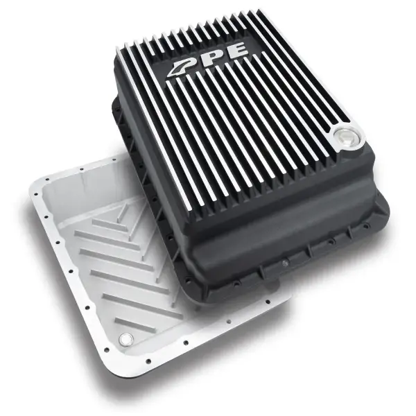 PPE Diesel - 2013-2024 RAM 2500/3500 6.7L Cummins Aisin AS69RC Heavy-Duty Cast Aluminum Transmission Pan - Brushed Fins