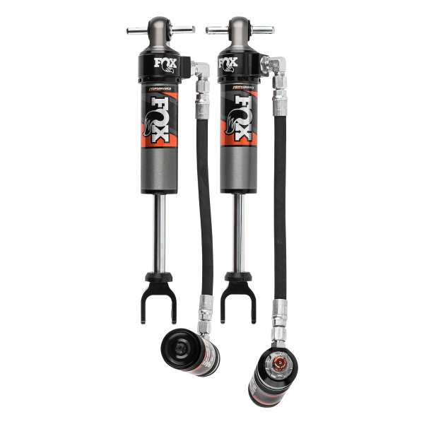Fox Offroad Shocks - 20-Up Silverado/Sierra 2500/3500 w/ UCA Fox Front PE 2.5 Remote Res 1.5"-2.5" Lift Adjustable