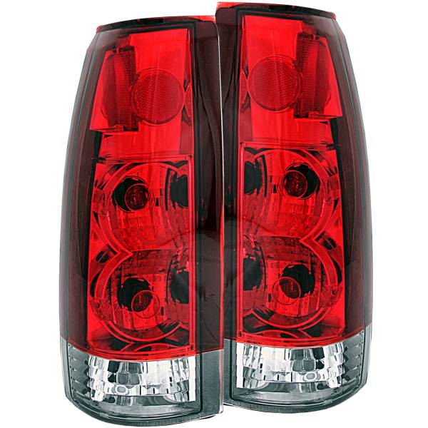 ANZO USA - Tail Light Set Red/Clear Lens G5 Pair Chevy/GMC/Cadillac Trucks/SUVs 1988-2000 ANZO USA