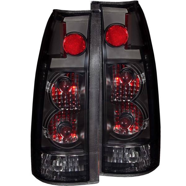 ANZO USA - Tail Light Set Dark Smoke Lens G2 Pair Chevy/GMC/Cadillac Trucks/SUVs 1988-2000 ANZO USA