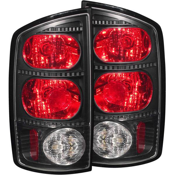 ANZO USA - Tail Light Set Dark Smoke Lens Pair Dodge Ram 1500 2002-2006, 2500/3500 2003-2006 ANZO USA