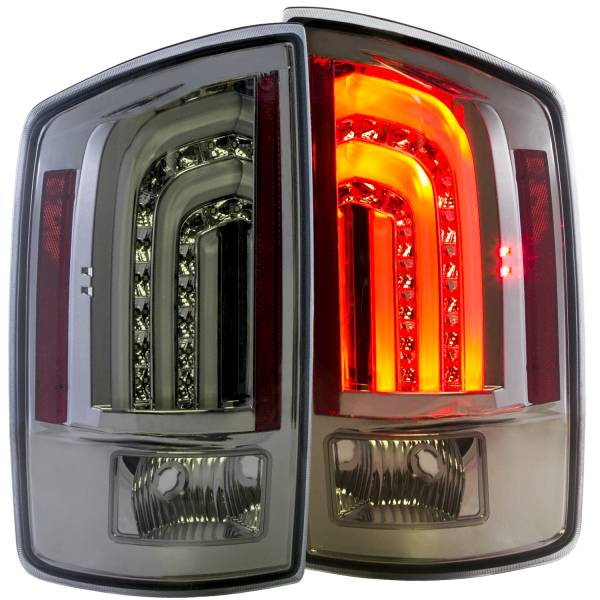 ANZO USA - Tail Light Set LED Smoke Lens G2 Pair Dodge Ram 2500/3500 2009 ANZO USA