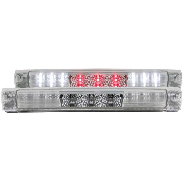 ANZO USA - Center High Mount Stop Light LED Clear Lens Chrome Housing B-Series Ford Excursion 2000-2005, Ford F-150 1997-2003 Ford F-250 1997-1998, Ford F-250 HD 1997 ANZO USA