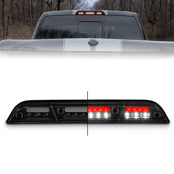 ANZO USA - Center High Mount Stop Light LED Smoke Lens Ford F-150 2015-2023, Ford F-250/F-350/F-450 Super Duty 2017-2022, Ford Ranger 2019-2023 ANZO USA