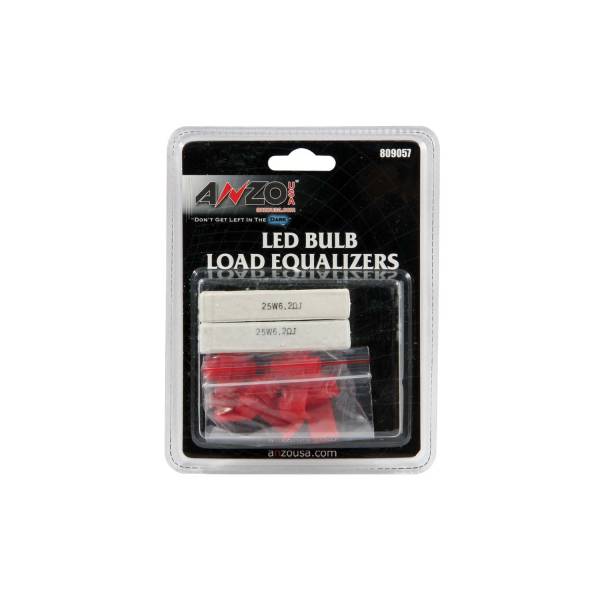 ANZO USA - Interior Multi-Purpose LED Light Bulb Resistor Kit 25W/6.2 Ohm Pair ANZO USA