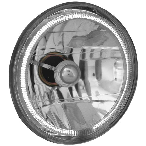ANZO USA - Universal Halogen Headlight Replacement W/Halo H4 Round 7 Inch CCFL Sold Individually ANZO USA