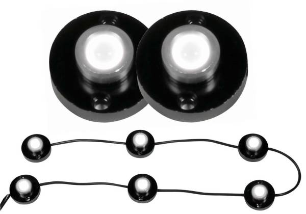 ANZO USA - Cargo Area Light LED Bed Rail Auxiliary Light 6 Pod 1 Watt Qty 2 LED Lighting Stripe Included ANZO USA
