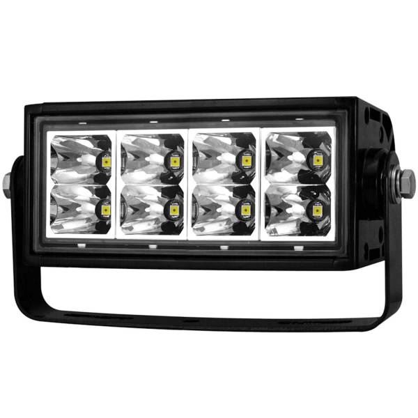 ANZO USA - Rugged Vision Off Road LED Light Bar Rectangle 6 Inch 8 LEDS High Output Weather Resistant Housing ANZO USA