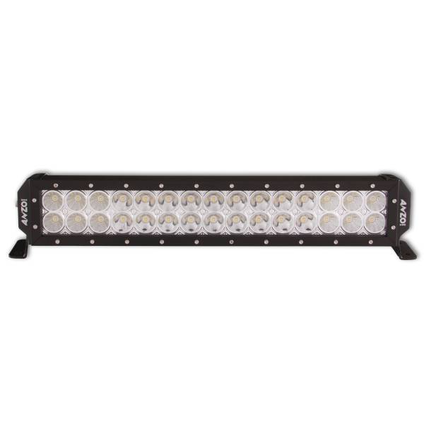 ANZO USA - Rugged Vision Off Road LED Light Bar 20 Inch 3W High Intensity LED Combo Spot And Flood 90W / 5700 Raw Lumen Output ANZO USA