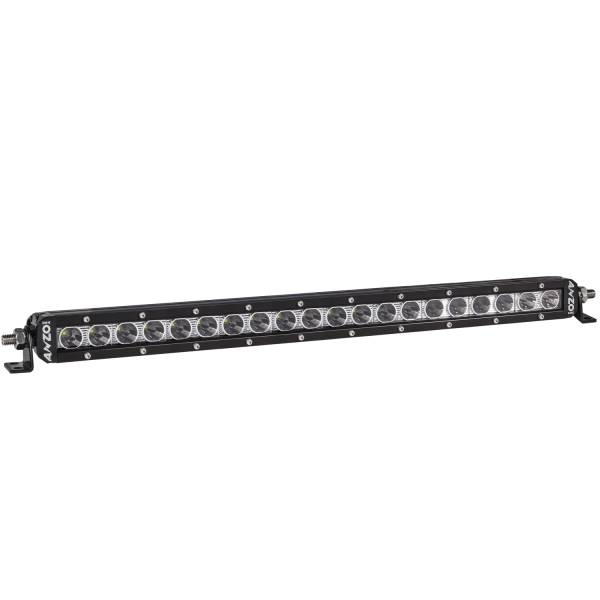 ANZO USA - Rugged Vision Off Road LED Light Bar 20 Inch 5W High Intensity LED Single Row Spot 100W / 7500 Raw Lumen Output ANZO USA