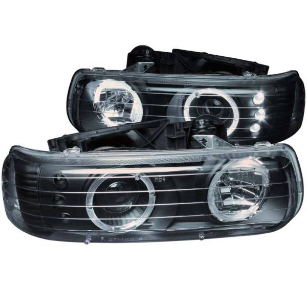 ANZO USA - ANZO USA Projector Headlight Set w/Halo 111189