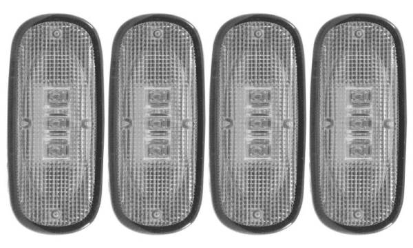 ANZO USA - ANZO USA LED Dually Fender Lights 03-09 Dodge Ram - Clear - 861104