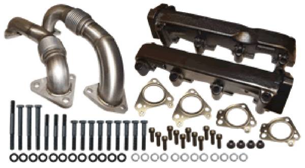ATS Diesel Performance - ATS Pulse Flow Exhaust Manifold Kit Fits 2001-2004 6.6L Duramax