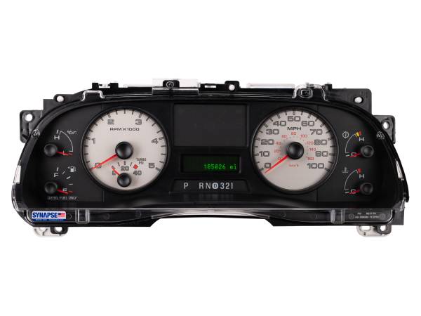 Synapse - 2005-2007 Ford Super Duty Instrument Cluster Lariat/King Ranch Diesel Automatic