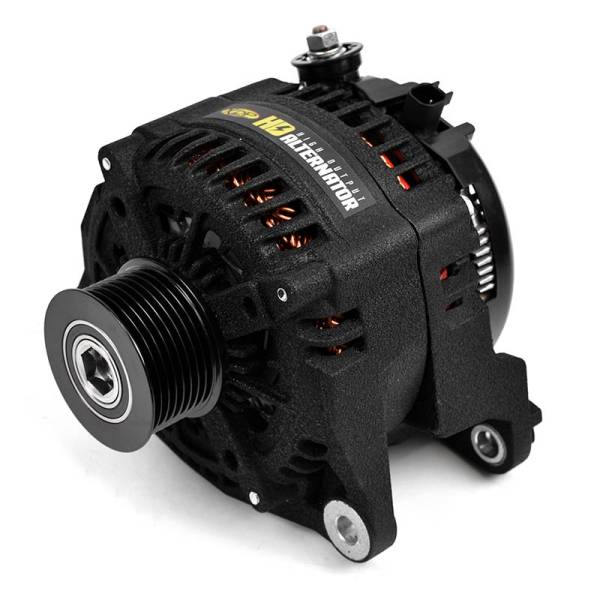 XDP Xtreme Diesel Performance - HD High Output Alternator (New) Wrinkle Black 2007.5-2023 Dodge 6.7L Cummins XD354 XDP
