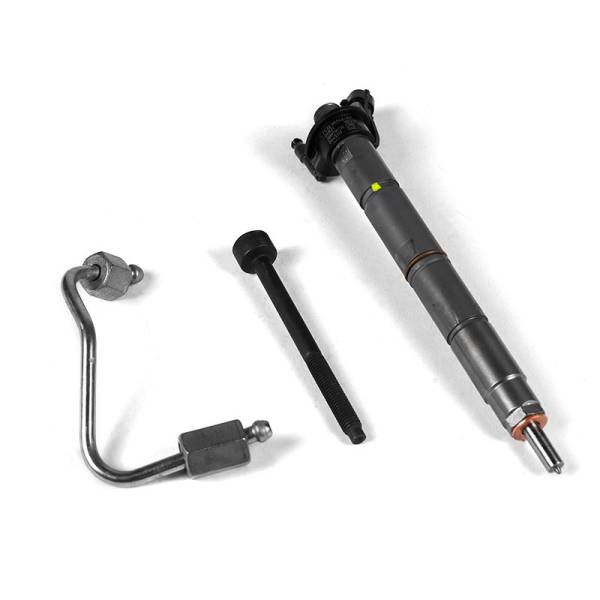 XDP Xtreme Diesel Performance - XDP Reman 6.7 Fuel Injector With Bolt and Line (Cylinders 3-4-5-6) XD490 For 2015-2019 Ford 6.7L Powerstroke