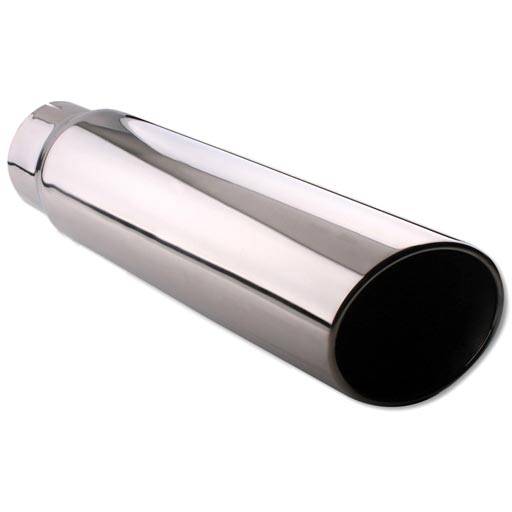 Diamond Eye Performance - Diamond Eye Performance TIP; ROLLED ANGLE CUT; 5in. ID X 5in. OD X 12in. LONG; 304 STAINLESS 5512RA