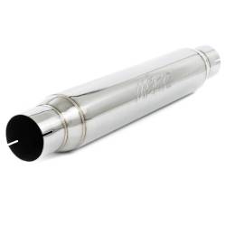 MBRP Exhaust Resonator, 3" inlet/outlet, 22" body, 26" overall, T304 R1017