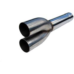 MBRP Exhaust Dual Muffler Delete Pipe  4" Inlet /Outlet  27.5" Overall, T409 MDDS927