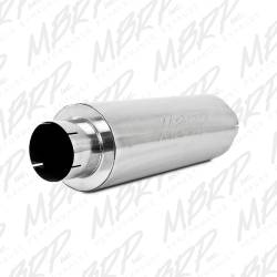 MBRP Exhaust - MBRP Exhaust Quiet Tone Muffler, 5" In/Out, 8" Dia. Body, 31" Overall, AL M2220A - Image 2