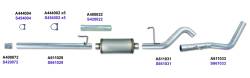 Diamond Eye Performance - Diamond Eye Performance 2004-2008 FORD 150 5.4L 3" ALUMINIZED CAT BACK SINGLE K3320A - Image 2