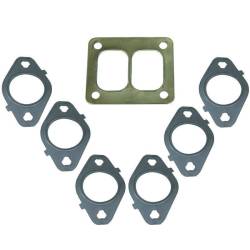 BD Diesel Gasket Set, Exhaust Manifold T4 Mount -  Dodge 1998.5-2017 5.9L/6.7L 1045986-T4