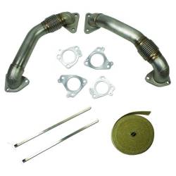 BD Diesel UpPipes Kit - Chevy 2001-2004 6.6L Duramax LB7 - 1043800
