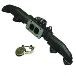 BD Diesel Exhaust Wastegated Manifold T6 Mount / 20-degree - Dodge 1998.5-2017 5.9L/6.7L 1045996-T6