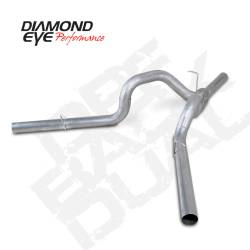 Diamond Eye Performance 2011-2015 CHEVY 6.6L DURAMAX 2500/3500 4" STAINLESS DPF BACK DUAL K4163S