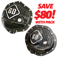 BD Diesel - BD Diesel Differential Cover Pack, Front & Rear - Dodge 2500 2003-2013 / 3500 2003-2012 1061827 - Image 2