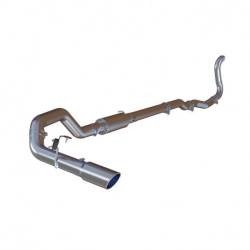 MBRP Exhaust 4" Turbo Back, Single Side Exit (2WD only), AL
