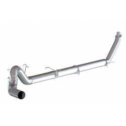 MBRP Exhaust 5" Turbo Back, Single Side Exit, No Muffler, T409