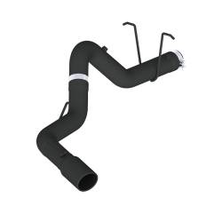 MBRP Exhaust 4" Filter Back, Single Side, Black Coated