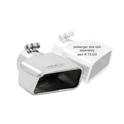MBRP Exhaust - MBRP Exhaust Tip, 4 1/2"x 2 3/4" Rectangle, Angled Cut, 3" O.D. Inlet, Driver Side, 7" Length, T304 Stainless Steel, T5119 - Image 3