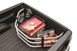AMP Research - AMP BEDXTENDER HD SPORT - 2007-2018 Chevrolet Silverado 1500, 2500 HD, 3500 HD, 2007-2018 GMC Sierra 1500, 2500 HD, 3500 HD - SILVER - Image 2