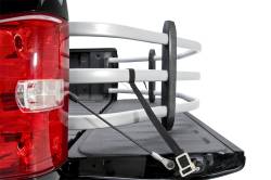AMP Research - AMP BEDXTENDER HD SPORT - 2007-2018 Chevrolet Silverado 1500, 2500 HD, 3500 HD, 2007-2018 GMC Sierra 1500, 2500 HD, 3500 HD - SILVER - Image 4