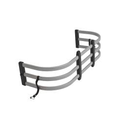 AMP BEDXTENDER HD MAX - 2007-2018 Chevrolet Silverado 1500, 2500 HD, 3500 HD, 2007-2018 GMC Sierra 1500, 2500 HD, 3500 HD - SILVER